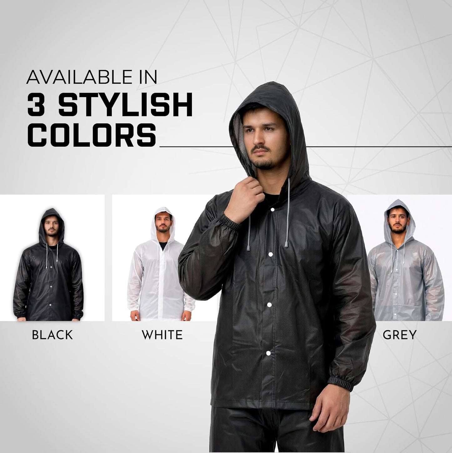 ROBUSTT Unisex EVA Rainsuit Jacket & Pant Set