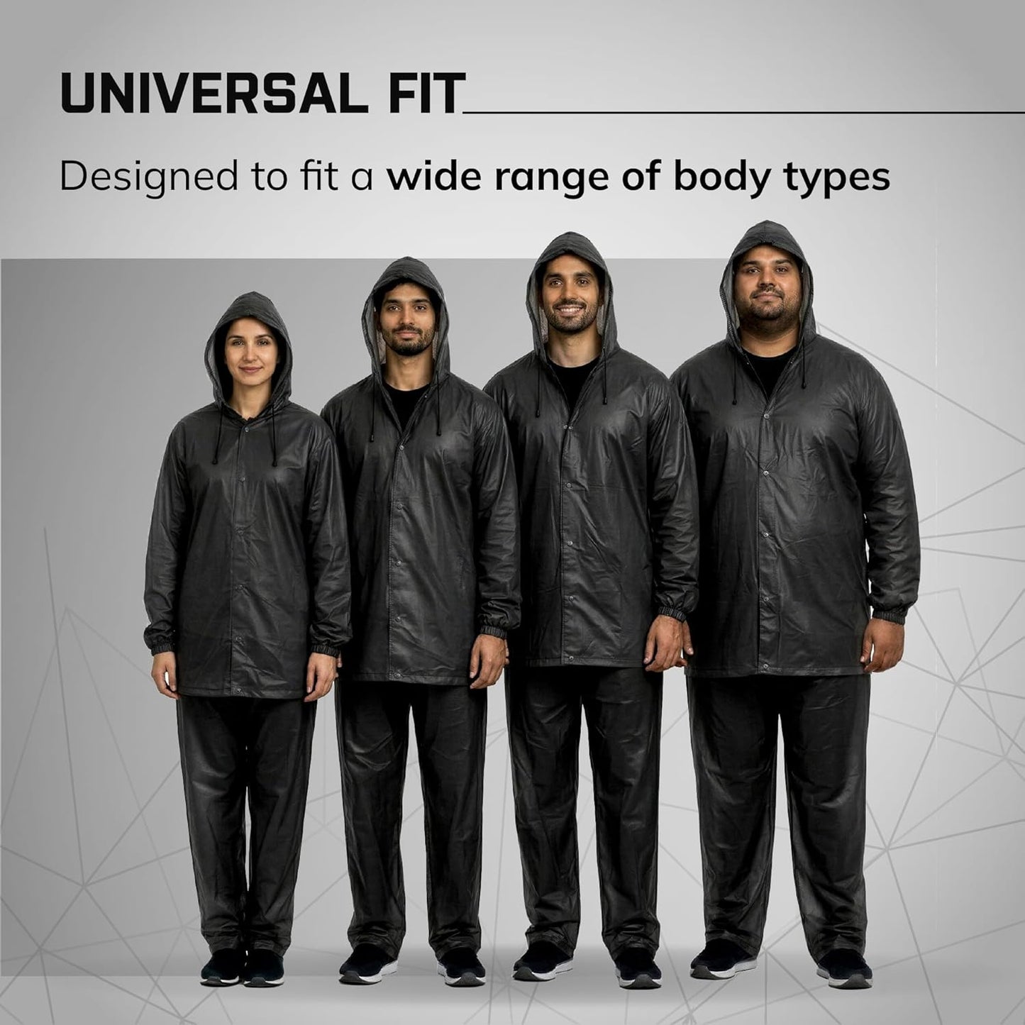 ROBUSTT Unisex EVA Rainsuit Jacket & Pant Set